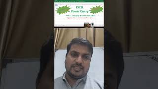 Power Query Excel Sum, Count