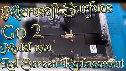 Surface Go 2 Model No 1901 & 1926 LCD SCREEN REPLACEMENT