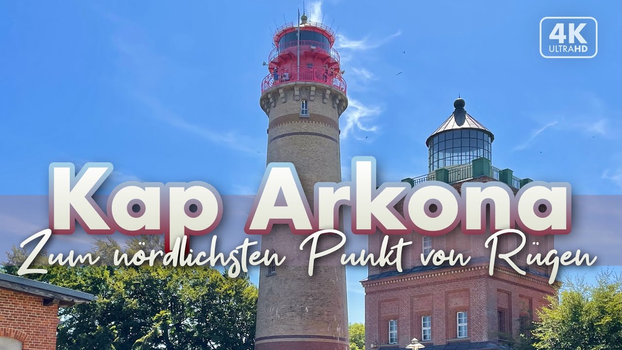 Kap Arkona und der nördlichste Punkt - Rügen Urlaub 2023 (4K Walk)
