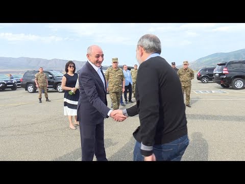 Նիկոլ Փաշինյանը ժամանել է Արցախ Nikol Pashinyan arrived in Artsakh