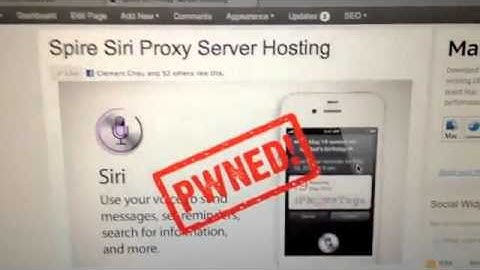 Free Siri Proxy Server List for Spire | Siri Port Updated October 2012