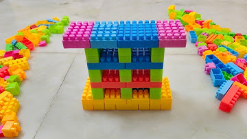 Satisfying DIY Apartment ASMR/ Building Blocks/blocks game/ lego building fun#asmr#buildingblocks