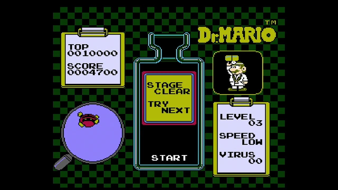 Classic 1990 Nintendo NES Dr Mario Sunday April 26th 2026 - YouTube