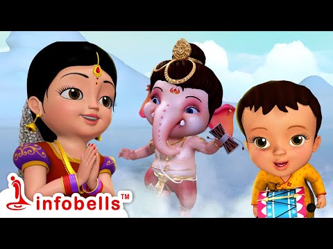     Ganesha Kids Song  Kannada Rhymes for Children  Infobells