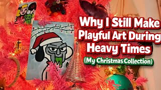 Why I Still Make Playful Art During Heavy Times (Madlib, Graffiti & Christmas) 🖼️🖌️🎄🎨