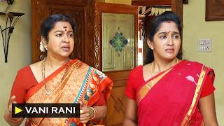 வாணி ராணி - Vani Rani | Ep 740 | Radhika Sarathkumar, Venu Arvind, Babloo | Ultra Tamil TV Serial