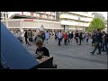 Interstellar vs demonstration  piano in public  street piano by david leon