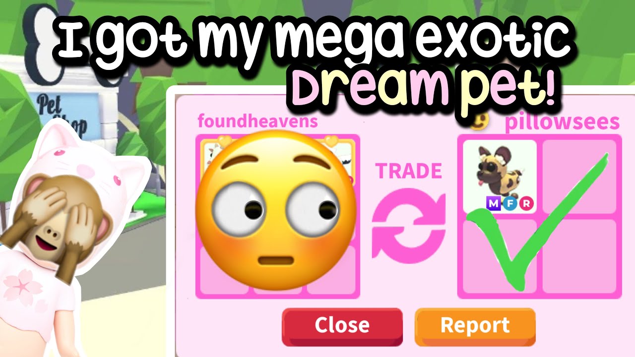 I got my mega EXOTIC dream pet… but did I OVERPAY?  #adoptme