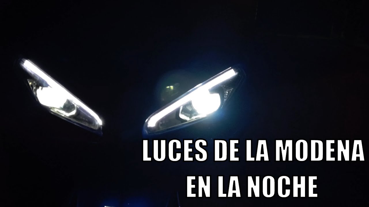 ASÍ ALUMBRAN LOS FAROS DE LA MOTONETA MODENA 150 EN LA NOCHE | ¿Si alumbran la carretera?