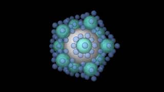 Phi^-2 Scaled Spheres Expanding into Boundary of Icosahedral Space