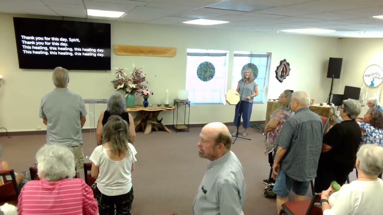 August 24, 2025 - I Choose Gratitude in My Life | Full Sunday Service, Unity Church in Redding
