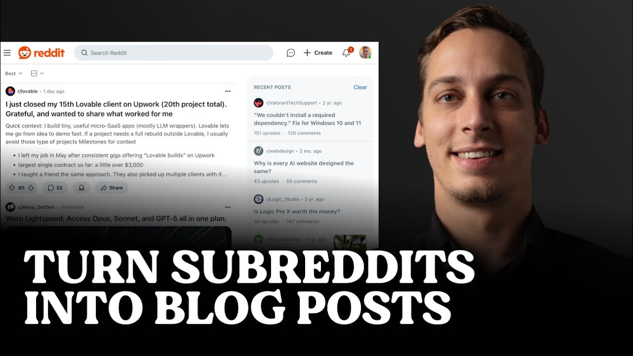Scrape Subreddits for SEO Content Automation with n8n
