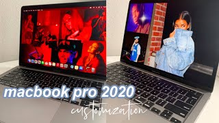 customizing my macbook pro 2020 w/ m1 chip *vlogmas day 22*