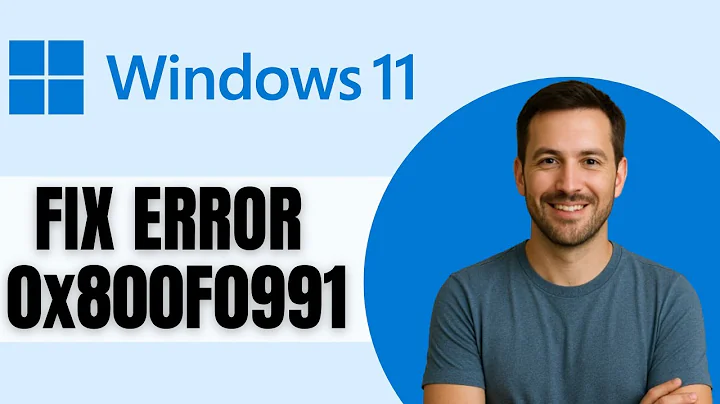 How To Fix Install Error 0x800F0991 Windows 11 Update Problem
