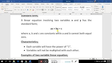 Lecture 9 | Business Mathematics | Linear Equation 1