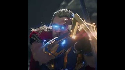 THOR MCU VS THOR Gow who is stronger Marvel Avengers movie God of war game