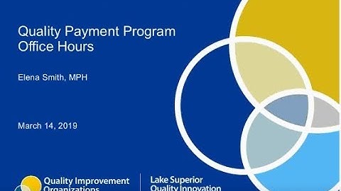 March Office Hours - Quality Payment Program (QPP)