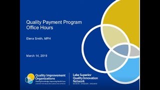 March Office Hours - Quality Payment Program (QPP)