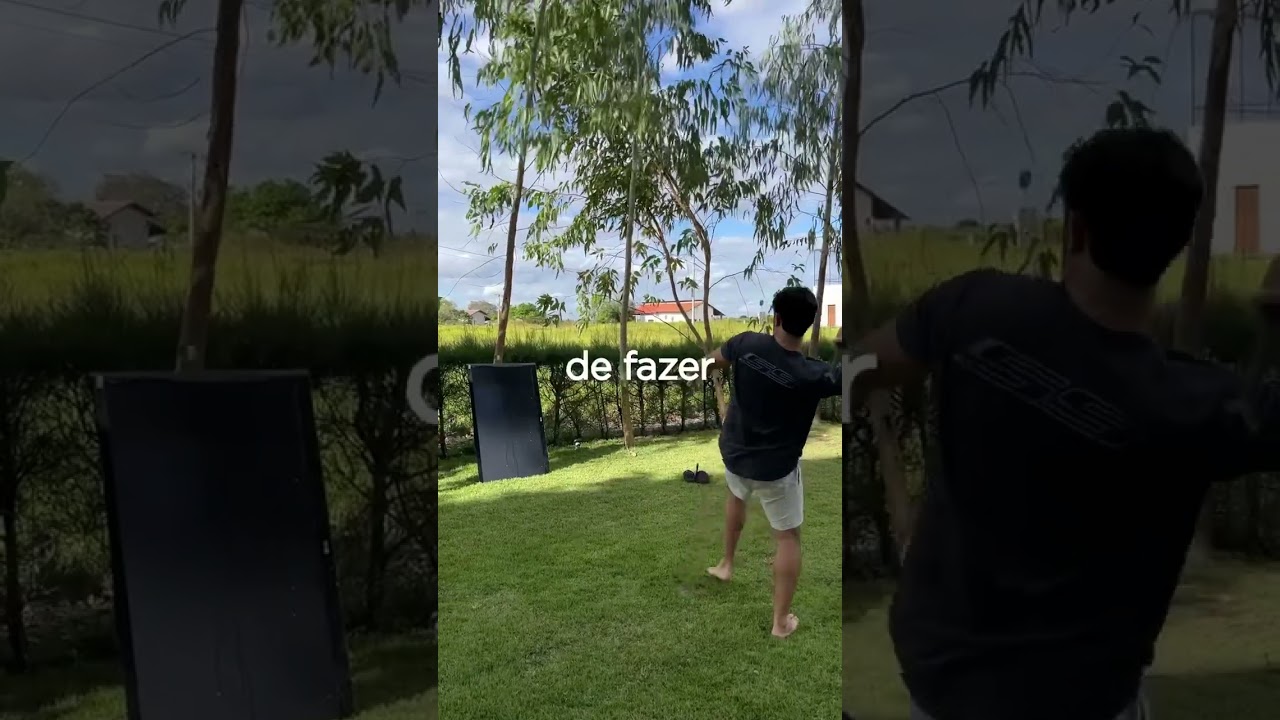 TESTEI A TELEVISÃO DO MEU PAI PARA VER SE ERA RESISTENTE!