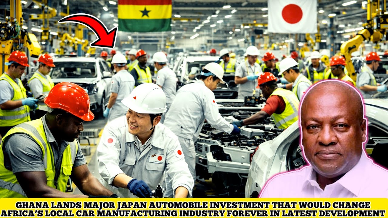 Гана заключила историческую сделку с японским автомобильным гигантом, которая изменила всю автомо...