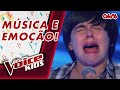 VOZES SELECIONADAS: JÁ TEVE CHORO E TUDO! | THE VOICE KIDS | Mundo Gloob