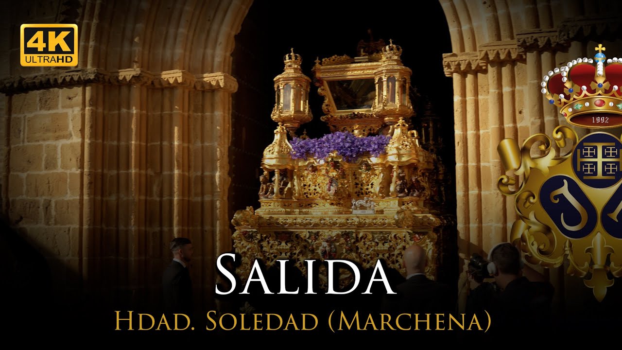 4K | SALIDA SOLEDAD MARCHENA | SÁBADO SANTO [Banda Nazareno Arahal] 2025
