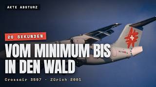 36 Tage vor dem Absturz änderte ein Staatsvertrag die Landepiste | Crossair 3597, Zürich 2001