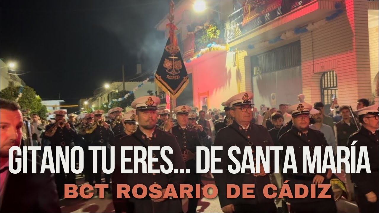 Gitano tú eres... De Santa María - BCT Rosario (Cádiz) - Extraordinaria La Roda de Andalucía 2024 4K