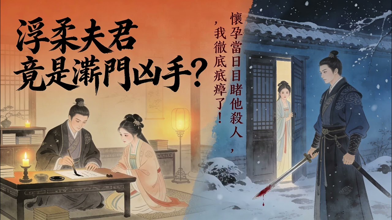 【完結】--寵妻如命的夫君竟是冷血閻王？懷孕的我躲在暗處，渾身冰冷。嫁給京城第一良人竟是殺局？懷孕當天看他下令：一個活口不留#audiobook #故事頻道 #故事分享  #家族恩怨 #情感 #分享