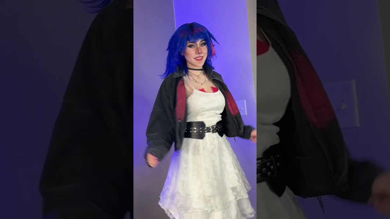 Alternate Reality Powder Cosplay💙 #arcane #arcanecosplay #powder #powdercosplay #jinx #jinxcosplay