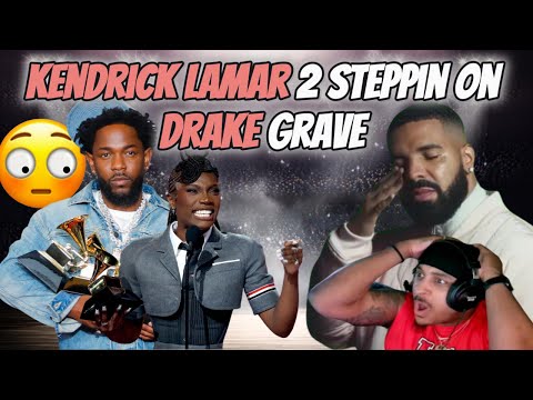 KENDRICK LAMAR 2 STEPPIN ON DRAKES GRAVE! SHEESH! (REACTION)