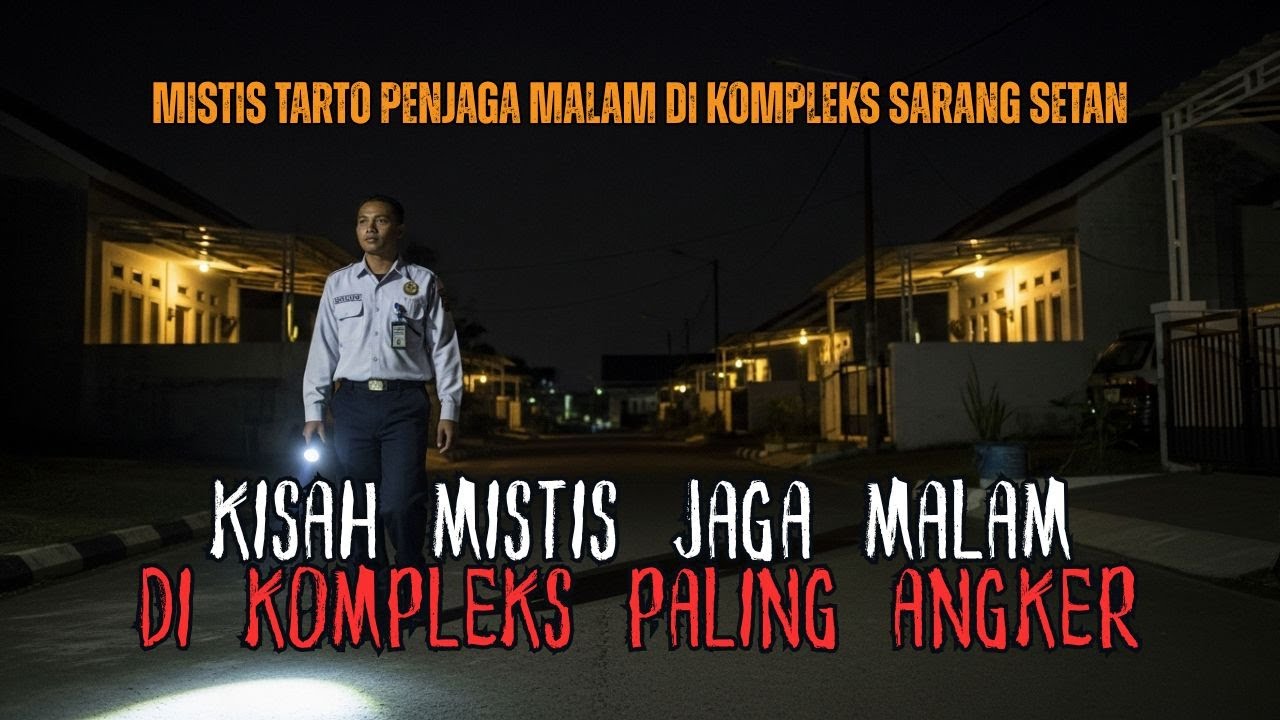GILAA SEREM BANGET KOMPLEKS INI! KISAH TARTO NEKAT JAGA MALAM DI KOMPLEKS PERUMAHAN SARANG HANTU