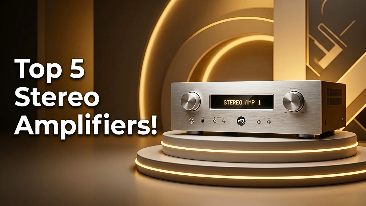 Top 5 Best Stereo Amplifiers 2026 – Don’t Buy One Until You See This ...