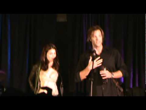 LA Supernatural Con 2011 - Jared and Genevieve introduce the Brian Buckley Band