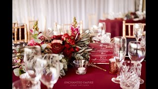 Crimson + Navy Floral Wedding, styled by Enchanted Empire Event Artisans screenshot 1