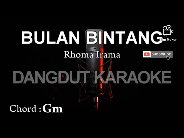 #karokedangdut #bulanbintang #rhomairama dangdut (karoke) Rhoma irama - Bulan Bintang class=