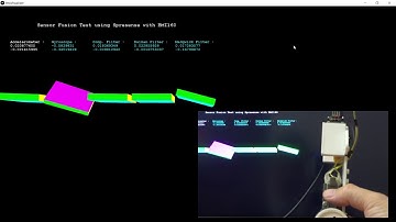 Spresense BMI160 SensorFusion Test