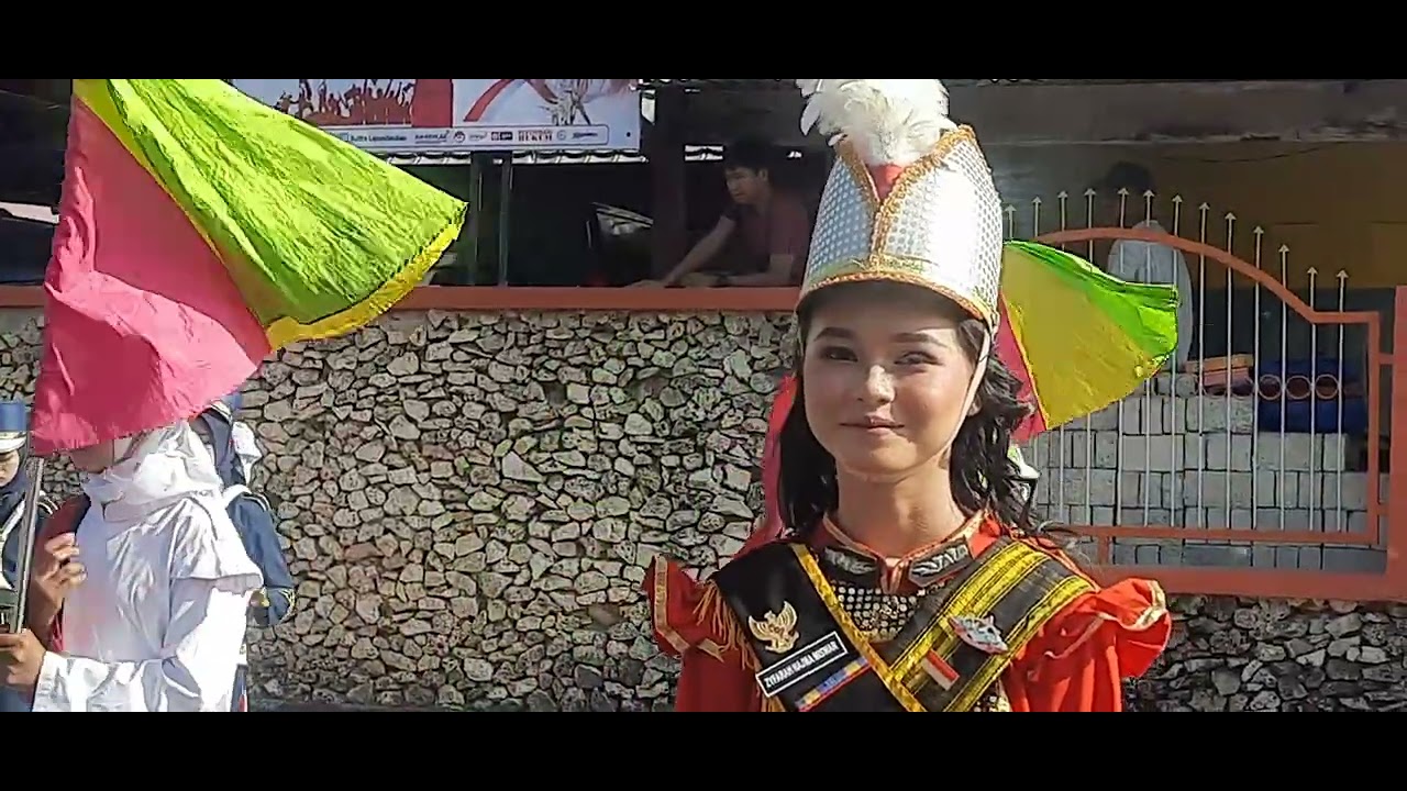 MARCHING BAND SMPN4 BAUBAU - HUT RI 78