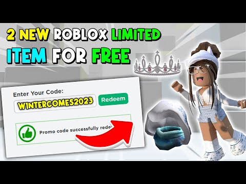 ROBLOX PROMO CODE FREE ITEM & NEW FREE BUNDLE INCLUDES HAIR- ALSO