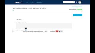 Weekly10 Support - How to create 360-feedback templates screenshot 5