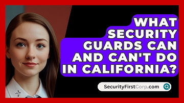 What Security Guards Can And Can