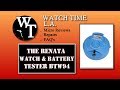 レナータウォッチテスターBWT94＆ウォッチバッテリー情報