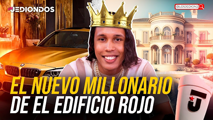 NUEVO MILLONARIO DEL EDIFICIO ROJO LLEGO A LOS JEDIONDOS