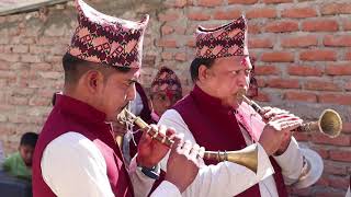 Wedding Band Baja Nepal Song @ Katar katar ma ................ Nepali Panche Baja..