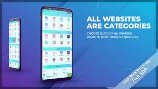 All In One Website Browser (AIO Web Browser) App Promotional theme Video | 3D App Video Part 1 screenshot 1