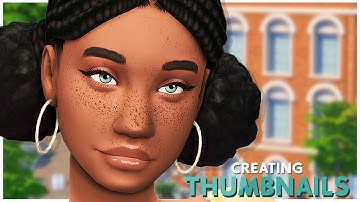 📷 HOW I CREATE MY THUMBNAILS | w/ PHOTOSHOP | The Sims 4 Thumbnail Tutorial