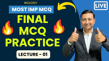 MOST IMP MHT-CET MCQ | L-1 | Biology | #biology #digambarmali #mhtcet2024 #mhtcet
