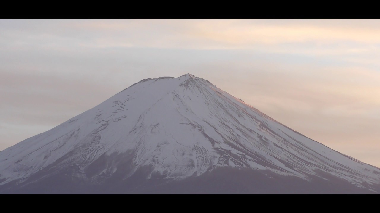 Mount Fuji Sunset 富士山を夕日 Japan [4K] - YouTube