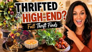 How I Make Cheap Fall Thrift Finds Look EXPENSIVE
