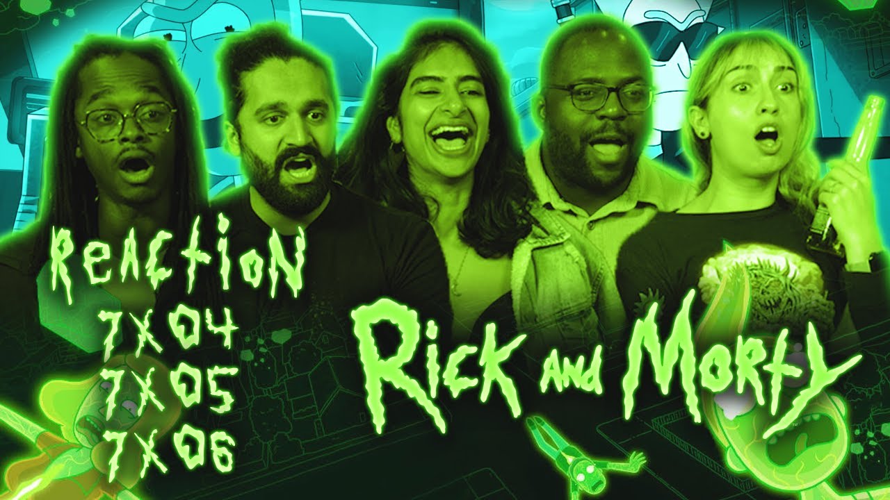 Evil Morty AND Prime Rick? - Rick and Morty 7x4 7x5 7x6 Group Reaction